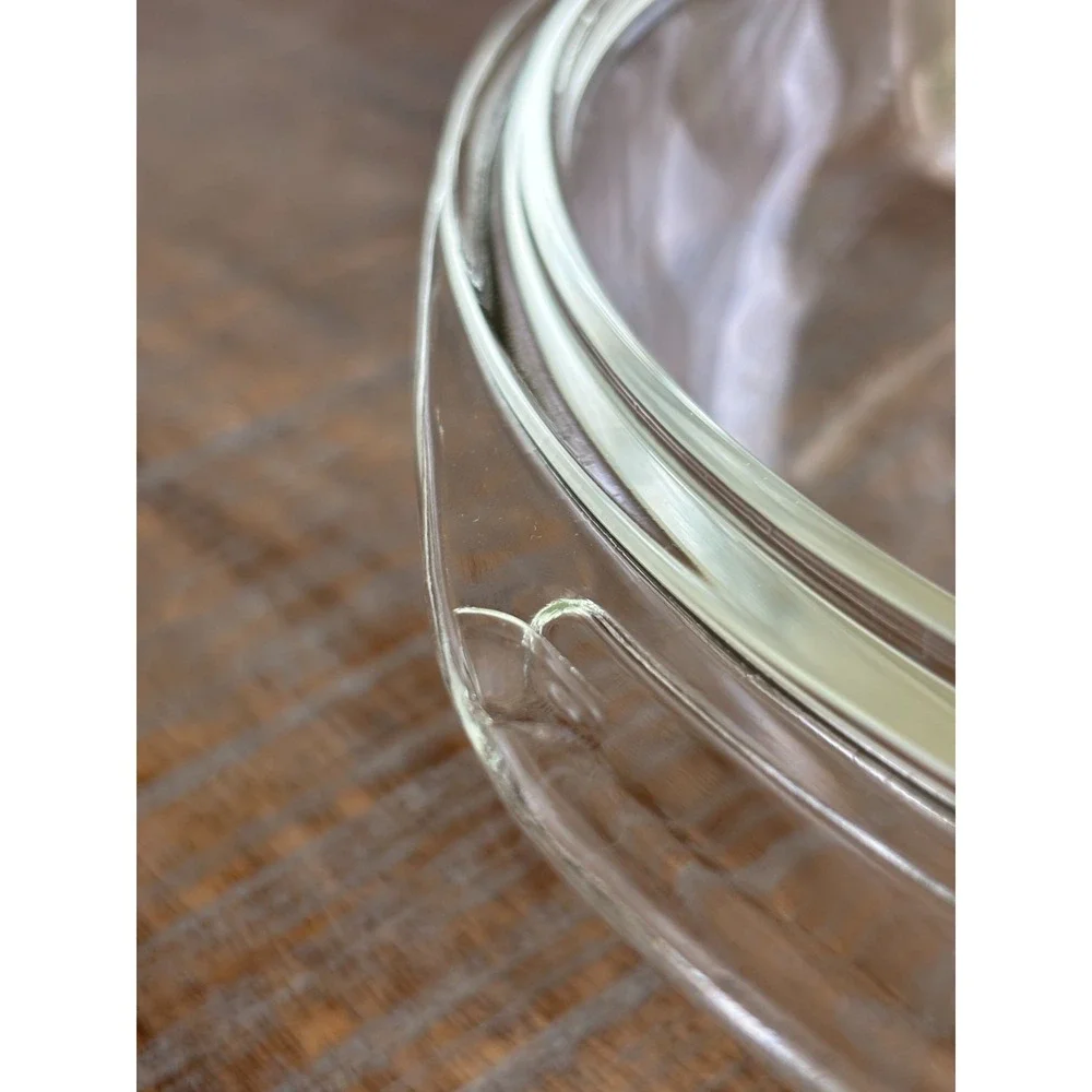 Vintage PYREX Oven Roaster No Lid Clear Glass